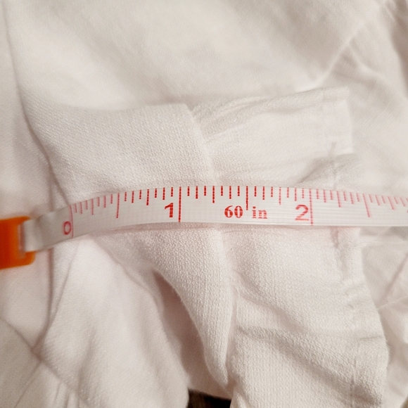 NWOT Francesca's Kimber Bridal Outdoorsy    Puff Sleeve Romper Small - Picture 3 of 11